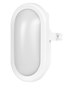 LED ceiling lamp oval 10W, 4200K, 220-240V AC, IP44, white