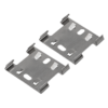 Set of mounting brackets for aluminium profile APN215 - 2pcs.