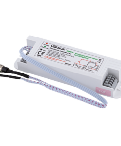 Emergency power inverter with built-in Li-ion 3.7V 2600 mAh battery for LED lighting