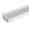 LED linear lighting fixture for building-in, white, 1.2m, 40W, 4200K, 220-240VAC, IP20