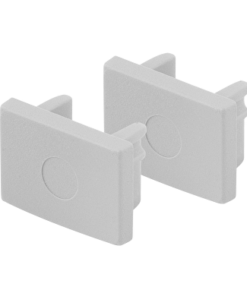 Set of end caps for aluminium profile APK218 - 2 pcs.