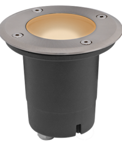Ground recessed lighting fixture, GU10, IP65, inox