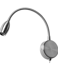 LED flexible wall lamp satin-nickel 3W, 4200K