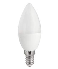 LED candle 5W, E14, 3000K, 220-240V AC
