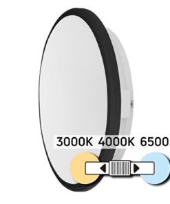 LED water-resistant ceiling lamp, 18W, 3000K/4000K/6500K, 220V-240V AC, IP54