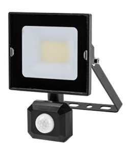 LED SLIM floodlight with PIR sensor 20W, 4000K, 220-240V AC, IP44