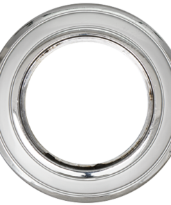 Ceiling downlight frame, round, pearl chrome/nickel, fixed, IP20