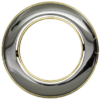 Ceiling downlight frame, round, graphite-gold, moveable, IP20