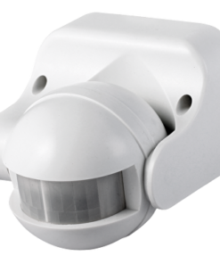 Motion sensor for surface mounting, white