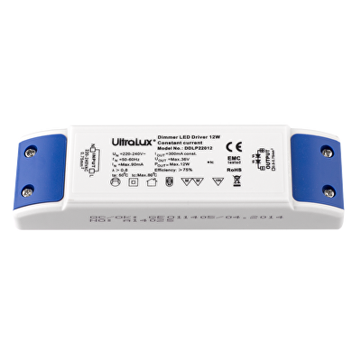 Dimmable TRIAC driver for LED lighting 12W/300 mA DC