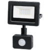 LED SLIM floodlight with PIR sensor 10W, 4200K, 220-240V AC, IP44