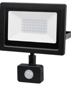 LED SLIM floodlight with PIR sensor 50W, 4200K, 220-240V AC, IP44