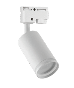 Track lighting fixture, 2 wires, 220-240V AC, IP20, white