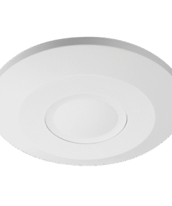 Microwave motion and presence sensor for surface mounting, 360°, 2000W/1000W, 4.5m, IP20