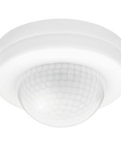 PIR motion and presence sensor for surface mounting, 360°, 2000W/1000W, 10m, IP20