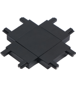 Cross connector for slim rail for surface mounting