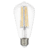 LED filament bulb, ST64, 12W, E27, 4000K, 230V AC