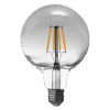 LED filament globe, smokey, G125, 5W, E27, 1800K, 230V AC