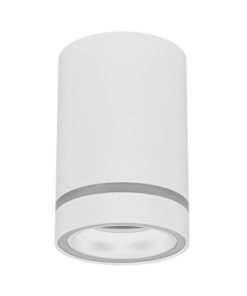 Ceiling downlight for surface mounting for LED module, round, fixed, white, IP20. FXR3KWH