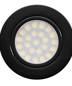 Mini LED downlight for building-in round 4W, 4200K, 220-240V AC, IP44, black