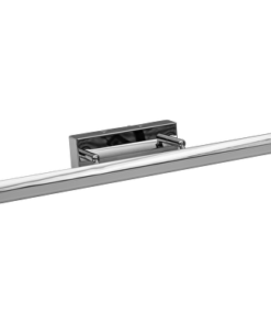 LED Bathroom lighting fixture, 8W, 2700K, chrome, IP44